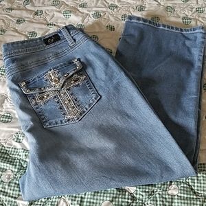 Earl Jean ankle jeans
